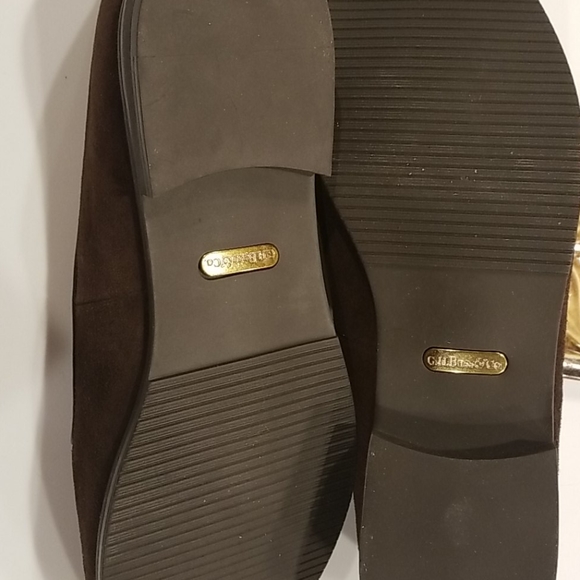 Women's Bass cocoa suede flats - Lucille - Picture 4 of 6